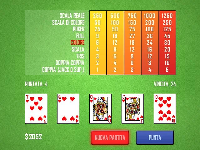 Jogue Video Poker