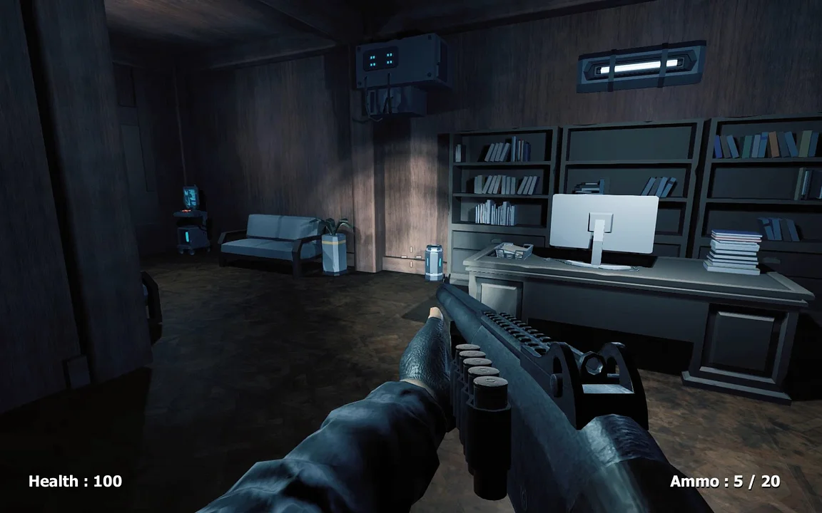 Laruin ang Evil Space Base : FPS