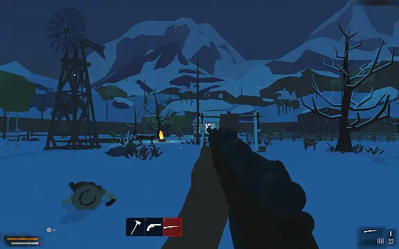 العب Wounded Winter FPS