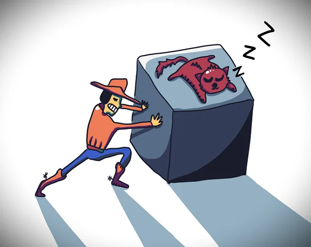 Play Stack Cat and the Cowboy Kid