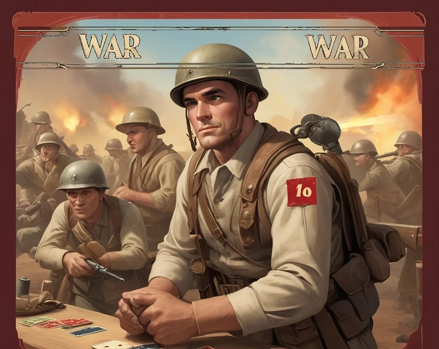 Spiele War! The card game