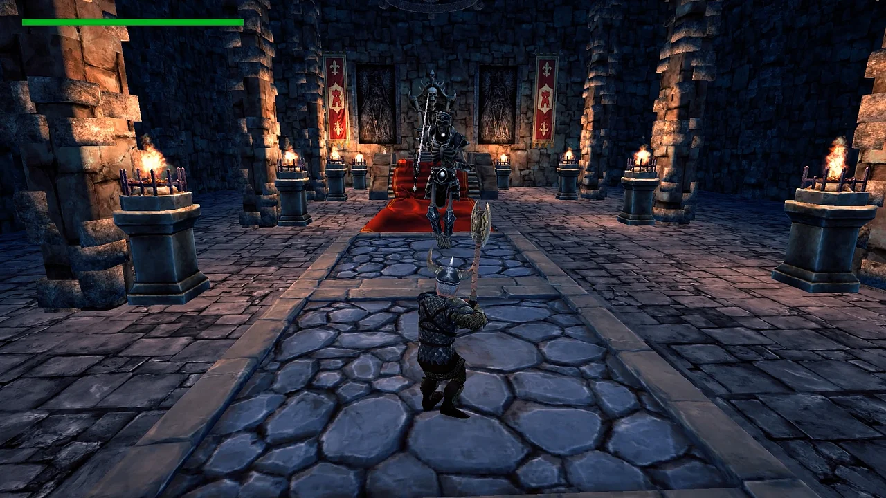 Spela Axe of the Ancients Dwarven PC
