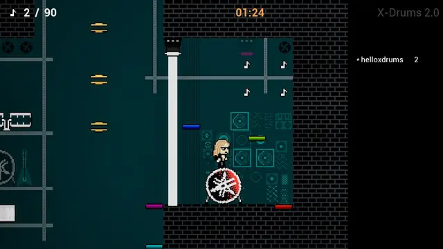 X-Drums 2.0 - الشاشات