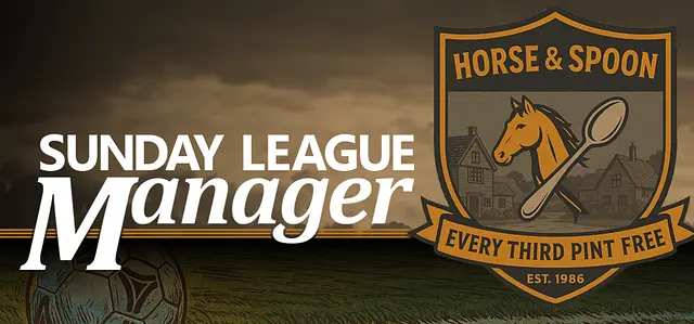 Sunday League Manager - หน้าจอ