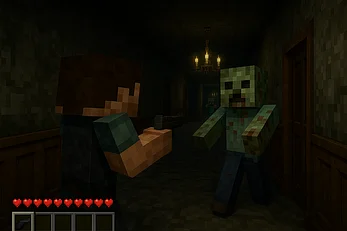 เล่น Resident Evil (Minecraft)