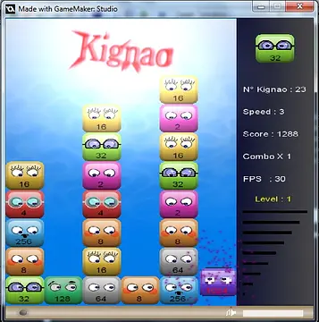Kignao - หน้าจอ