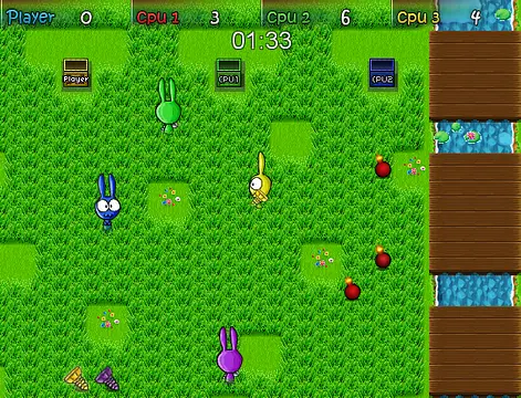 Crazy Rainbow Rabbits - Afbeeldingen