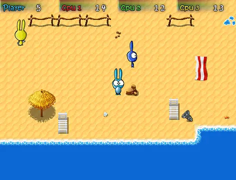 Crazy Rainbow Rabbits - Zrzuty ekranu