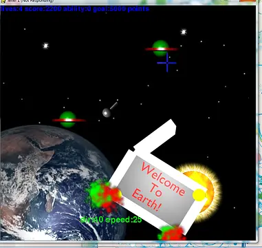 space game 2 demo - Imagens