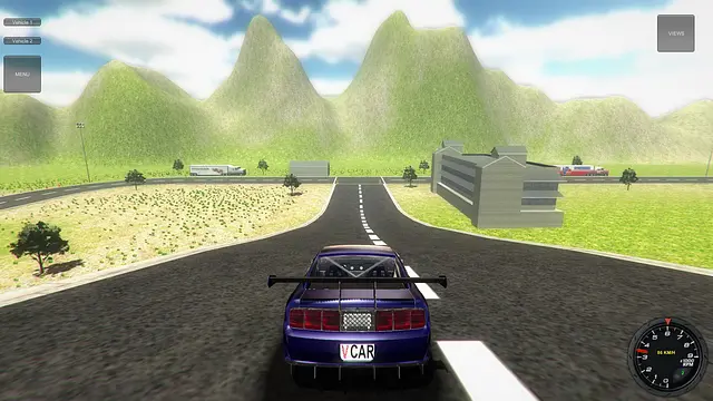 Car Simulator 2015 - الشاشات