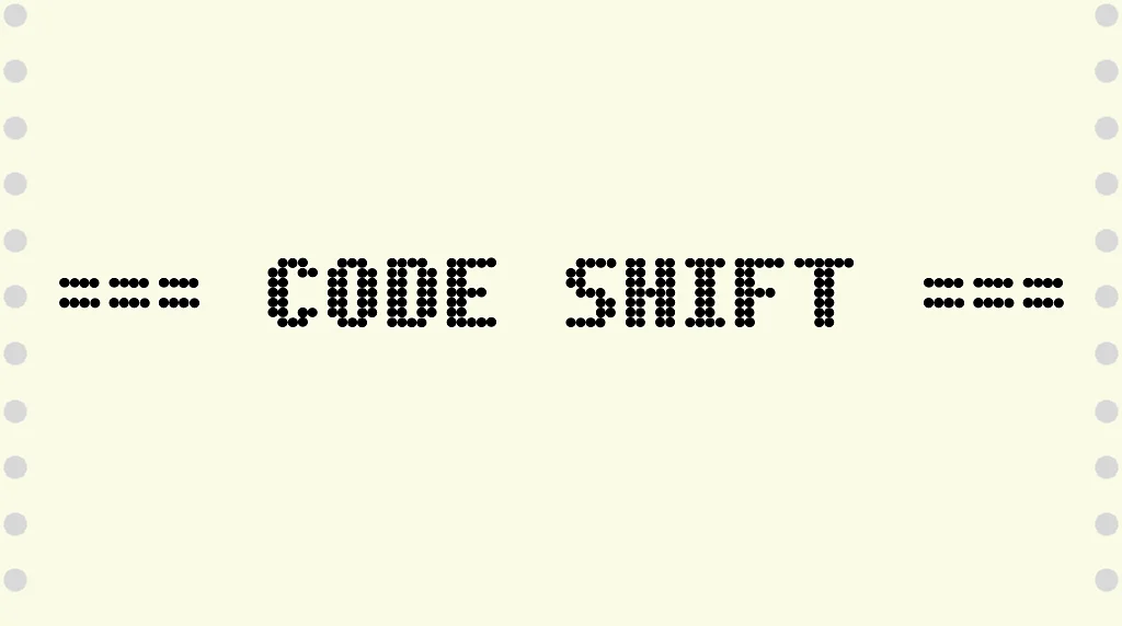 Main Code Shift
