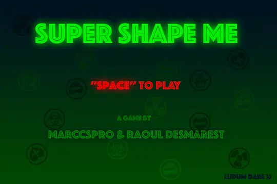 SuperShape Me - Skärmdumpar