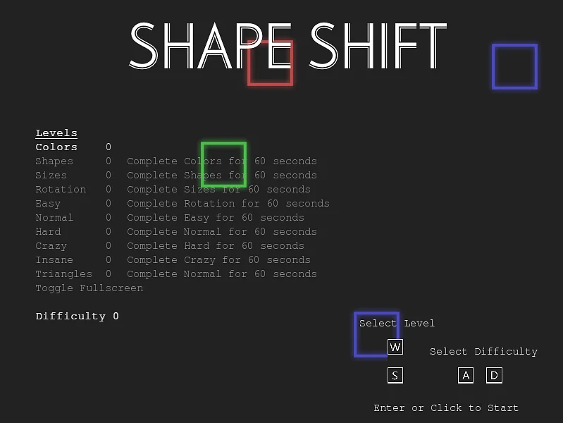 Παίξε Shape Shift