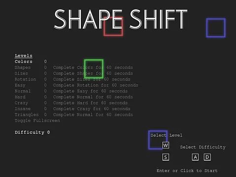 Graj w Shape Shift