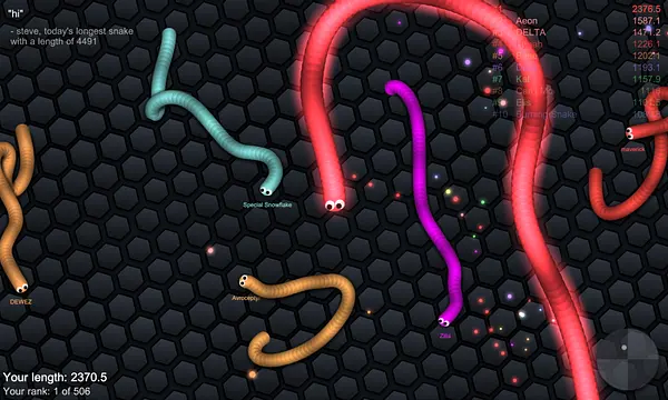 slither.io - Mga piktur