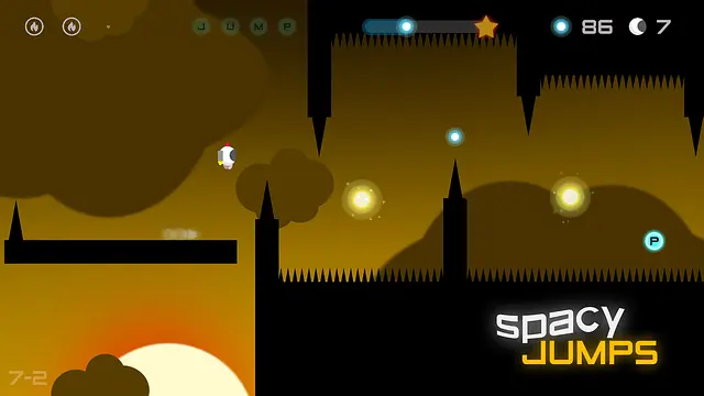 Spacy Jumps - الشاشات