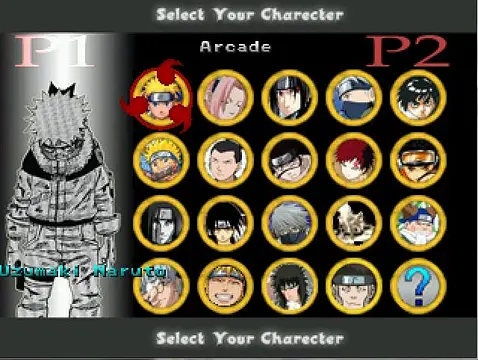 Naruto BattleArena 2 - Skärmdumpar