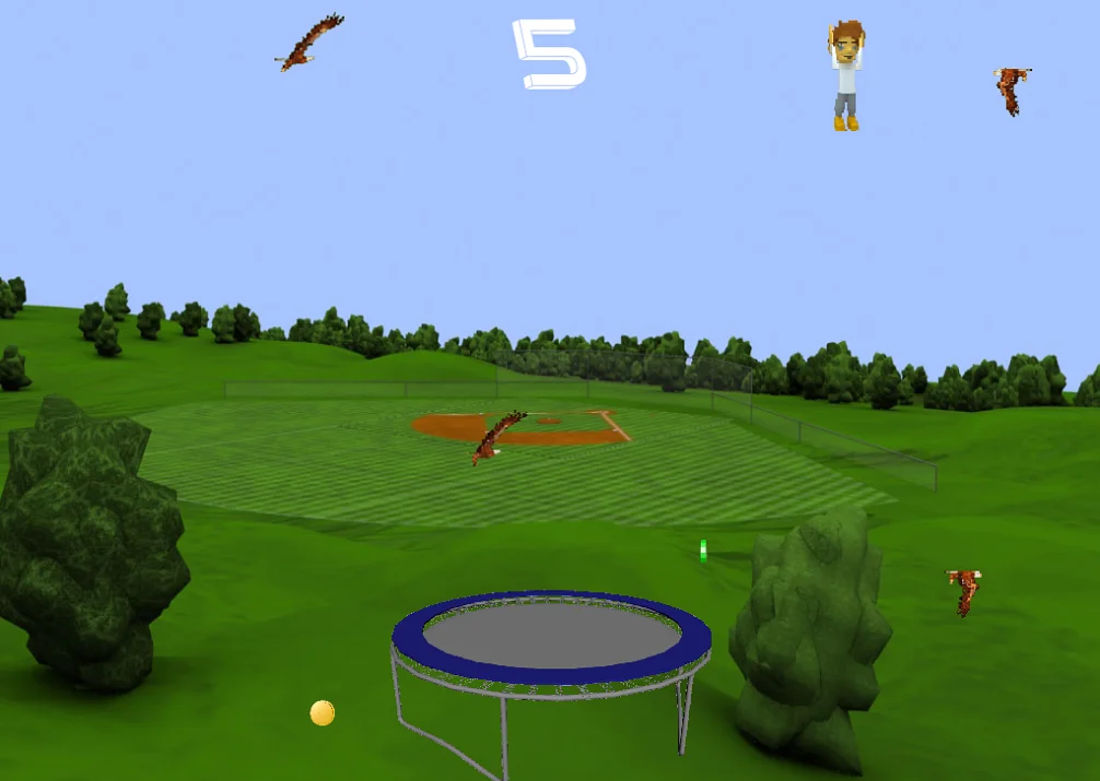 Грати в Happy Trampoline