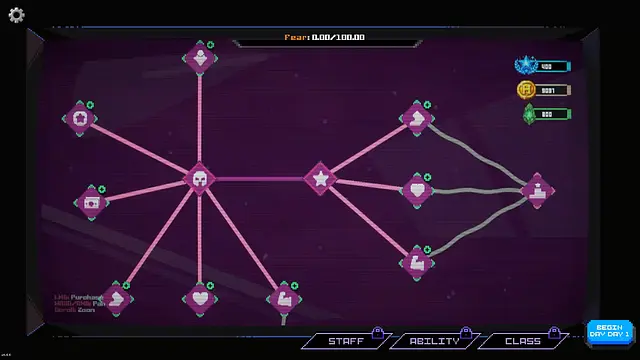 HeroInc - หน้าจอ