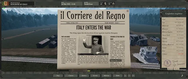 Italia 1915-1918 - Zrzuty ekranu