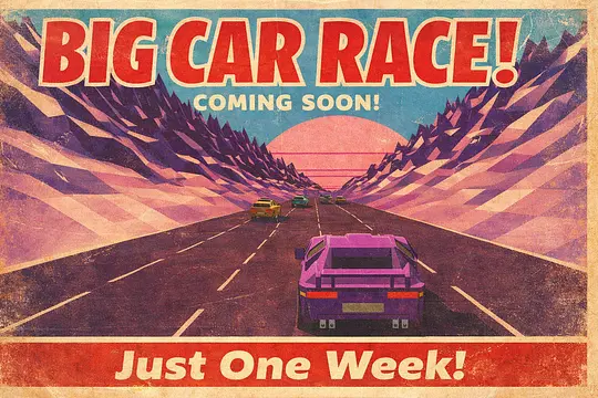 Just One Week - The Race! screenshot