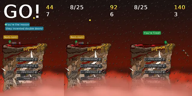 Quarrel Hill - หน้าจอ