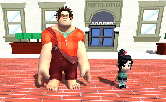 Wreck-It Ralph unity - Στιγμιότυπα