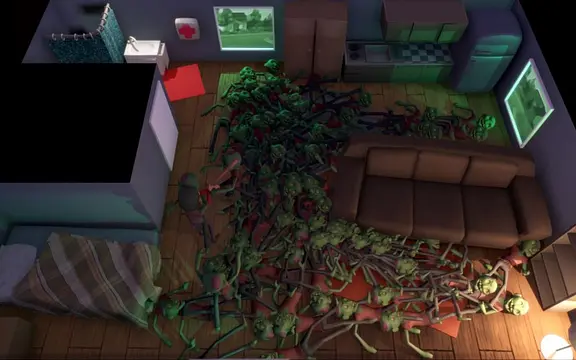 Flat Zombie - Bilder