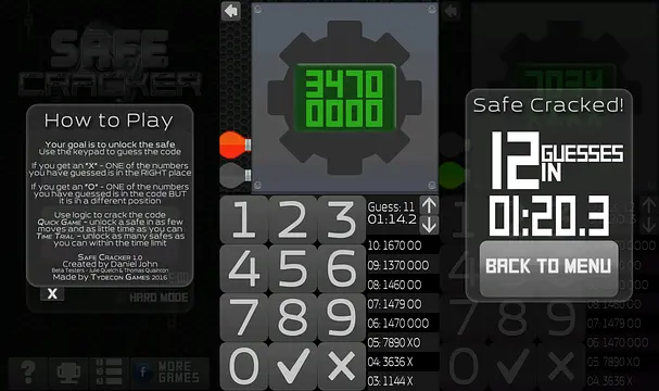 Safe Cracker - Скріншоти