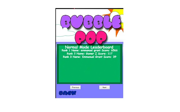 Bubble Pop - Skärmdumpar