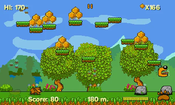 Медведь, мёд и пчёлы - Skärmdumpar