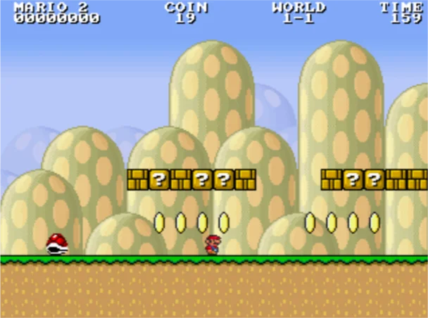 Mainkan Mario html5