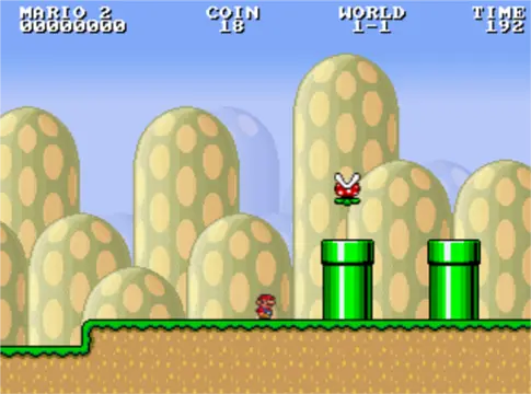 Mario html5 - Imej