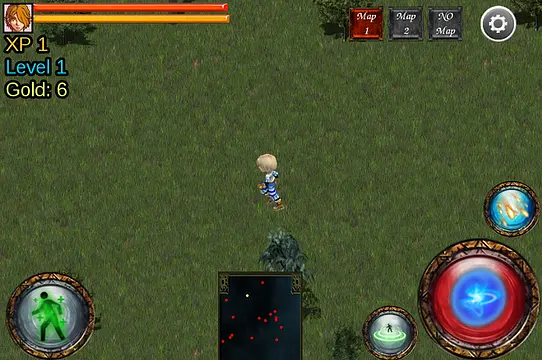 Hrát ARPG-"dynamic map" module