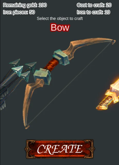 Laruin ang ARPG-"Crafting items"