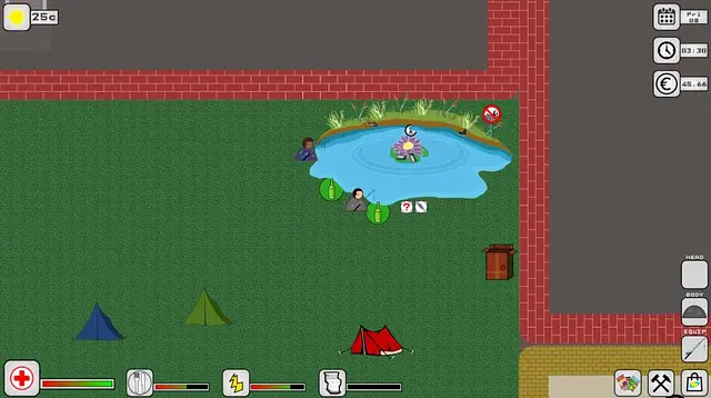 Hard Times - หน้าจอ