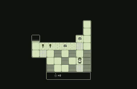 Mystery tomb 8bit demo - Skärmdumpar