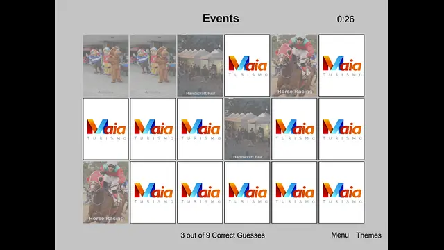 Memory Maia - หน้าจอ