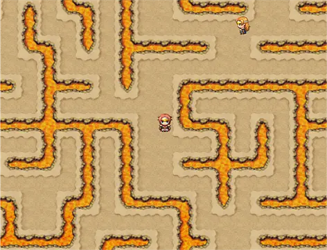 The Floor is Lava - หน้าจอ