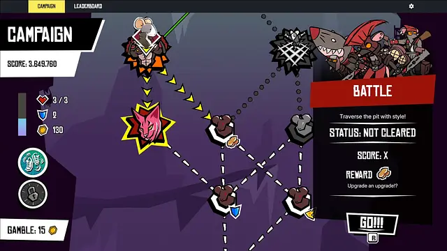 Strik9: Rhythm Rat Rampage - Gambar