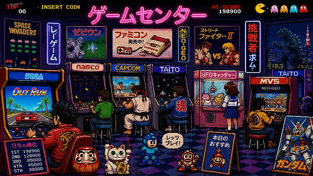 Грати в ゲームセンター