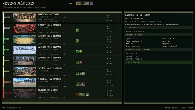 AoS Force - Tactical Manager - Imagens