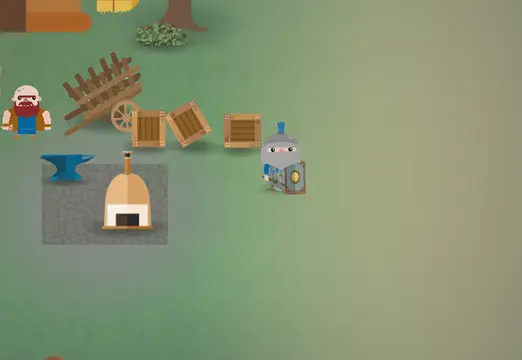 Hobbling Hero - Gambar