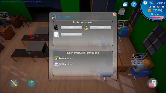 E-Startup 0.2.0 - Скріншоти