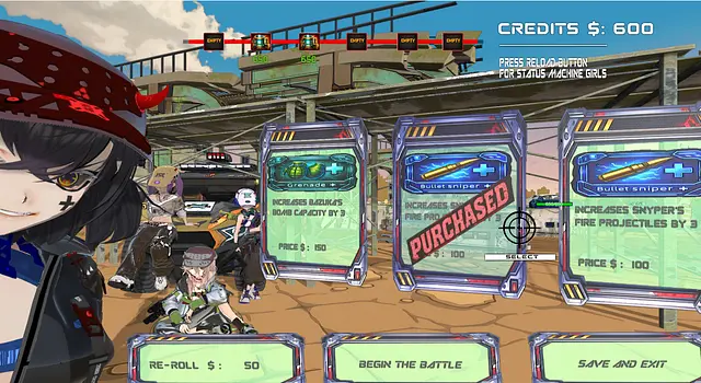 Machine Girls Overdrive - Screenshots