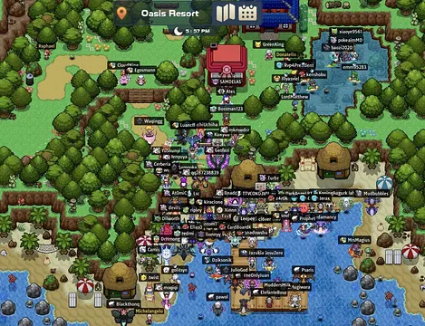 Pokemon Blaze Online을(를) 하다
