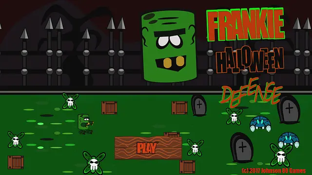 เล่น Frankie Halloween Defense