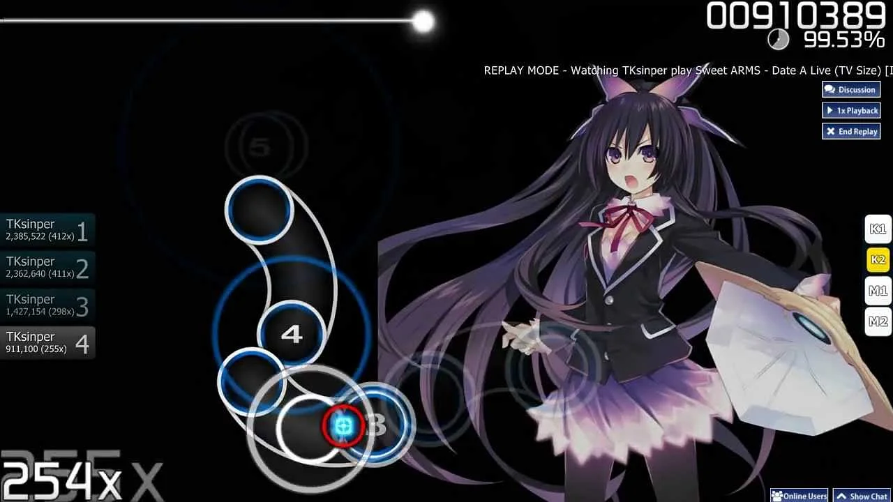 เล่น osu!