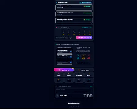 Crewmate Rush Space Escape Run - Imagens