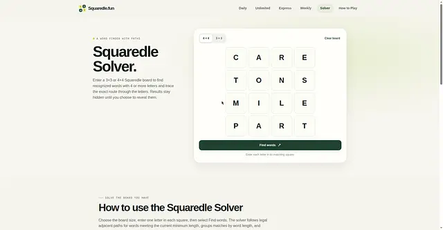 Squaredle - Screenshots